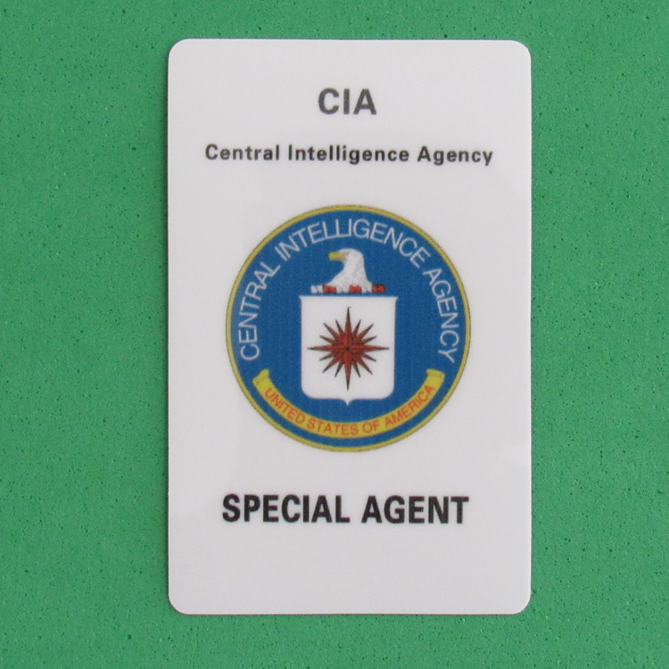fbi系列 cia系列 证件夹 美国中情局 特工卡贴 公交卡 身份卡 饭卡